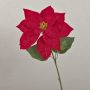 False poinsettia LIBASSE, red, 20"/50cm