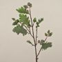 False oak branch LAMINKE with acorns, green, 28"/70cm