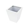 ORNELLO plant pot, white, 50 x 45 x 45 cm