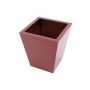ORNELLO plant pot, red, 50 x 45 x 45 cm