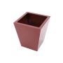 Plant pot ORNELLO, red, 20"x18"x18"/50x45x45cm