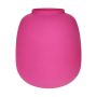CAYDENCE glass vase, matt pink, 25.3 cm, Ø 22.2 cm
