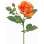 Decorative rose WAIOLA, orange, 26"/65cm, Ø4.3"/11cm