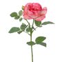 WAIOLA decorative rose, pink-pink, 65 cm, Ø 11 cm