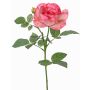Decorative rose WAIOLA, pink-fuchsia, 26"/65cm, Ø4.3"/11cm
