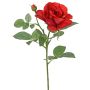 WAIOLA decorative rose, red, 65cm, Ø11cm