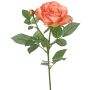 Decorative rose WAIOLA, peach, 65 cm, Ø 11 cm