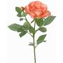 Decorative rose WAIOLA, peach, 26"/65cm, Ø4.3"/11cm
