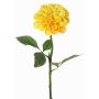 Artificial dahlia TINKALA, yellow, 60 cm, Ø12 cm