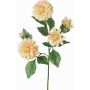 QUINKA decorative dahlia branch, cream-pink, 70cm