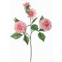 QUINKA dahlia decorative branch, pink, 70cm