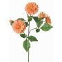 QUINKA dahlia decorative branch, peach, 70cm
