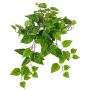 Artificial plant Hanging pothos SHELLEY on spike, Eco Collection, green, 22"/55cm