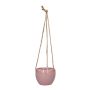 Dolomit DOMINGOS hanging basket, pink, 10/65 cm, Ø13 cm