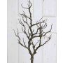 Artificial plum tree branch RICHIE with moss, brown, 3ft/105 cm