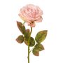 Decorative flower Rose DRINT, pink, 22"/55cm