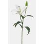 Artificial Tiger Lily MIXLON, white, 55cm, Ø13cm