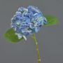 Faux hydrangea EXORIN, blue, 20"/50cm, Ø6.7"/17cm