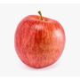 Artificial apple ATINDO, red-orange, 8 cm, Ø 8.5 cm