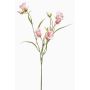 Artificial bellflower branch EMMELY, light pink, 26"/65cm