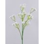 Textile gypsophila CECILIA, white, 70cm, Ø1cm