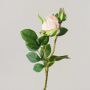 Velvet rose RENESMEE, pale pink, 45cm, Ø6cm