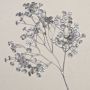 Plastic gypsophila MARLIESE, silver, 65 cm, Ø 1–1.5 cm