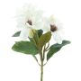 Decorative branch Magnolia DANSA, white, 14"/35cm
