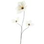 Decorative branch Magnolia MAZANA, white-pink, 31"/80cm