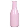 Glass bottle ANYA, pink, 7"/18cm, Ø2.6"/6,5cm
