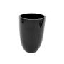 Plant pot BENDO, black, 27"/68cm, Ø19"/47cm