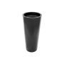 LEOPOLDO plant pot, black, 110 cm, Ø50 cm