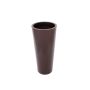 Plant pot LEOPOLDO, brown, 4ft/110cm, Ø20"/50cm