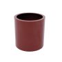 Plant pot NANDO, red, 20"/50cm, Ø20"/50cm