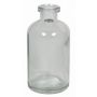 Glass bottle INAYA, clear, 5.1"/13cm, Ø2.6"/6,5cm