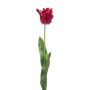 Artificial parrot tulip LUNIA, pink, 70 cm