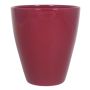 Ceramic vase TEHERAN PALAST, wine red, 7"/17cm, Ø5.3"/13,5cm