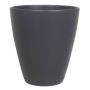Ceramic vase TEHERAN PALAST, anthracite matt, 7"/17cm, Ø5.3"/13,5cm
