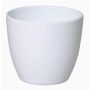 Small flower pot TEHERAN BASAR, ceramic, white, 2.4"/6cm, Ø3"/7,5cm
