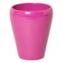 Orchid vase NAZARABAD, ceramic, pink, 7"/17cm, Ø5.5"/14cm