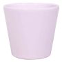 Orchid pot BANEH, ceramic, light pink, 4.9"/12,5cm, Ø5.3"/13,5cm