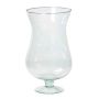 Goblet vase KOFFI made of glass, with foot, clear, 12"/30cm, Ø6"/16cm