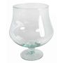 Large cognac glass CIMO on foot, clear, 8"/21cm, Ø7"/18cm