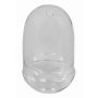Glass bell JAMAE, transparent, 12"/30cm, Ø7"/17,5cm