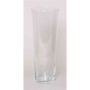 Conical flower vase AMNA OCEAN made of glass, clear, 16"/40cm, Ø6"/15,2cm