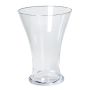 Table vase DESTAN made of glass, 10"/25cm, Ø7"/18cm