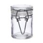 Preserving jar VENKO with swing stopper, transparent, 2.4"/6cm, Ø1.8"/4,5cm