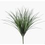 Artificial grass sedge DOMES on a stake, green, 50cm