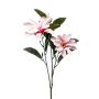 Decorative magnolia flower BEGUR, pink, 80cm