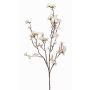 Artificial cherry blossom branch PALS with blossoms, white and pink, 95cm